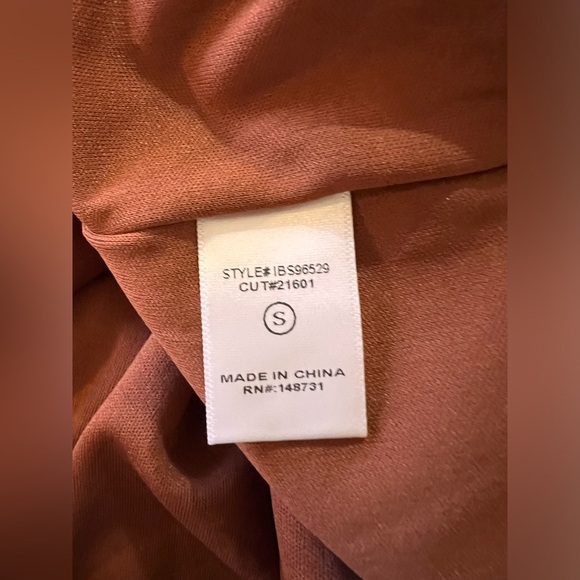 Blue Blush Rust Slip Dress - Size Small NWOT - Picture 6 of 6